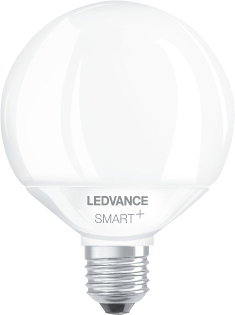 LEDVANCE Wifi-SMART+LED-Lampe Globe RGBW Multicolor G95, E27 EX 100W 14 W, 2700/-6500K, matt