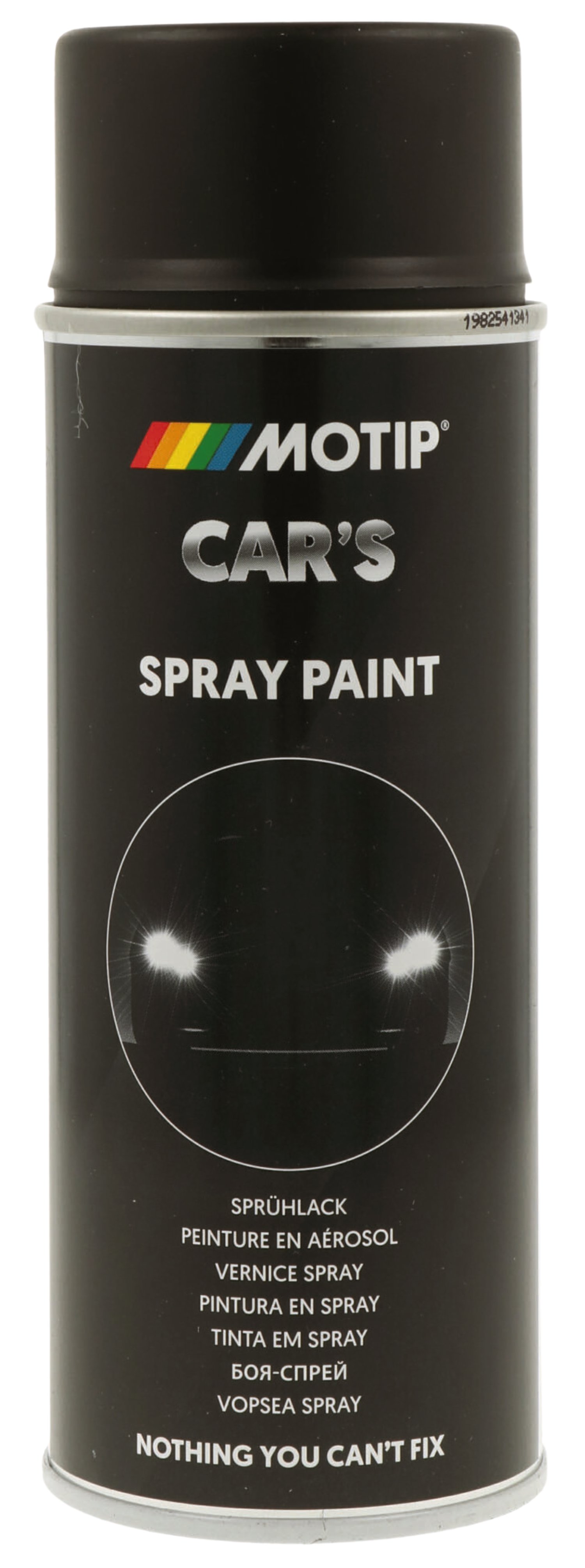 DUPLI-COLOR Lackspray Cars seidenmatt Schwarz 400 ml