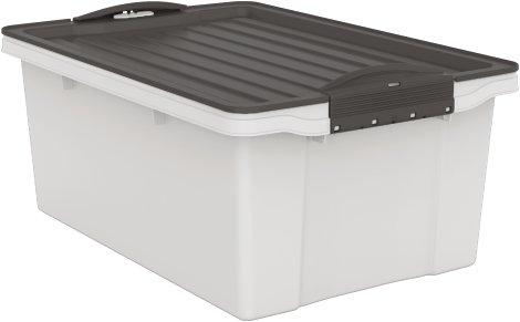 ROTHO Stapelbox Compact Weiß A4 13 l