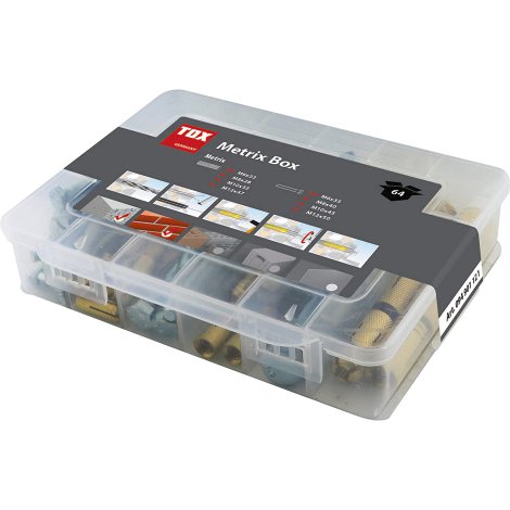 TOX Sortiment Metrix Box 64-tlg.