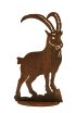 Gartenstecker Metallfigur Steinbock Arlberg 75x45 cm