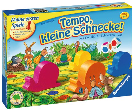 RAVENSBURGER Kinderspiel Tempo kleine Schnecke