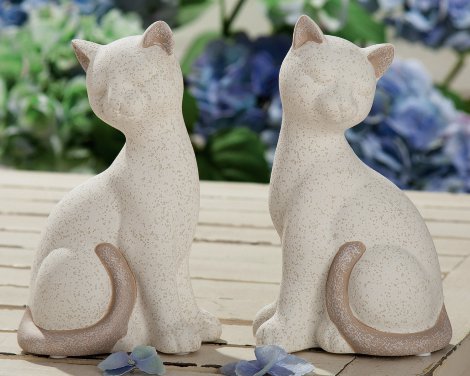 Keramik Katze Olbia