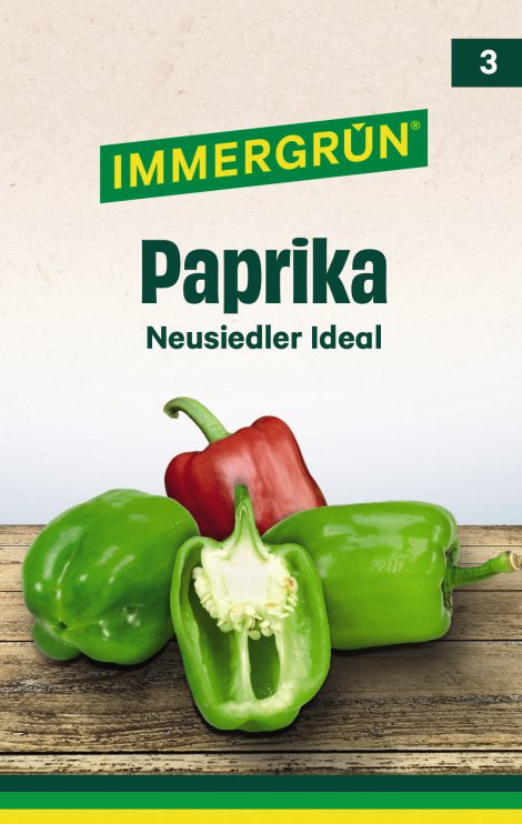IMMERGRÜN Tütensamen Paprika Neusiedler Ideal