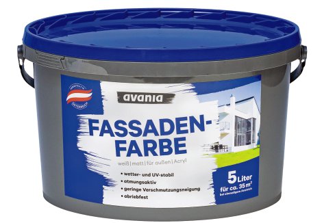 AVANIA Fassadenweiß 5 l