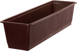 GELI Blumenkasten Standard Braun 60 cm
