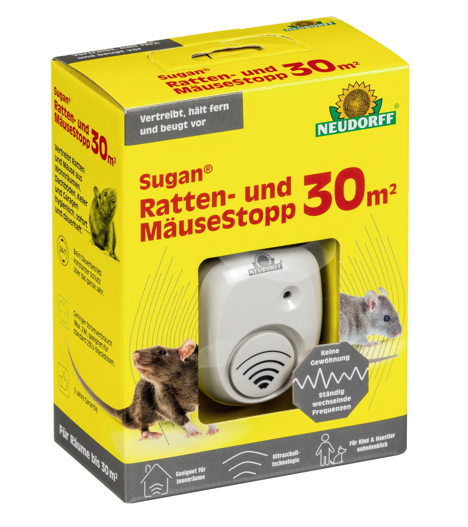 NEUDORFF® Sugan Ratten- und MäuseStopp für 30 m²