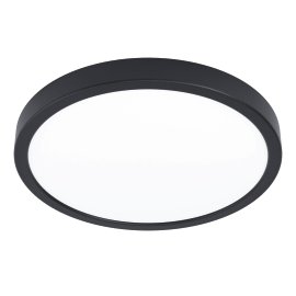 EGLO LED-Deckenleuchte Fueva 5 Schwarz rund Ø 28,5 cm