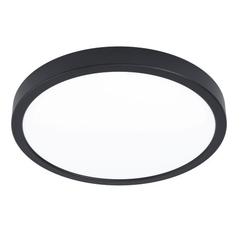 EGLO LED-Deckenleuchte Fueva 5 Schwarz rund Ø 28,5 cm