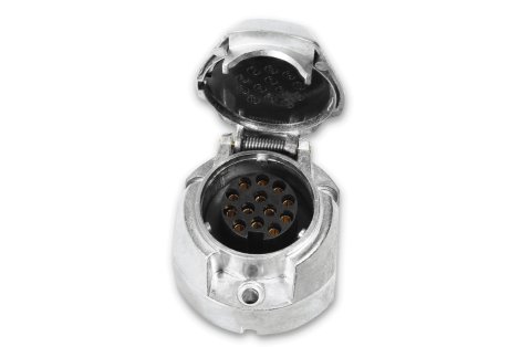Hevi Steckdose 13-polig Metall
