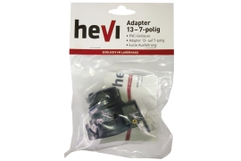 Hevi Adapter 13-7-polig PVC kurz