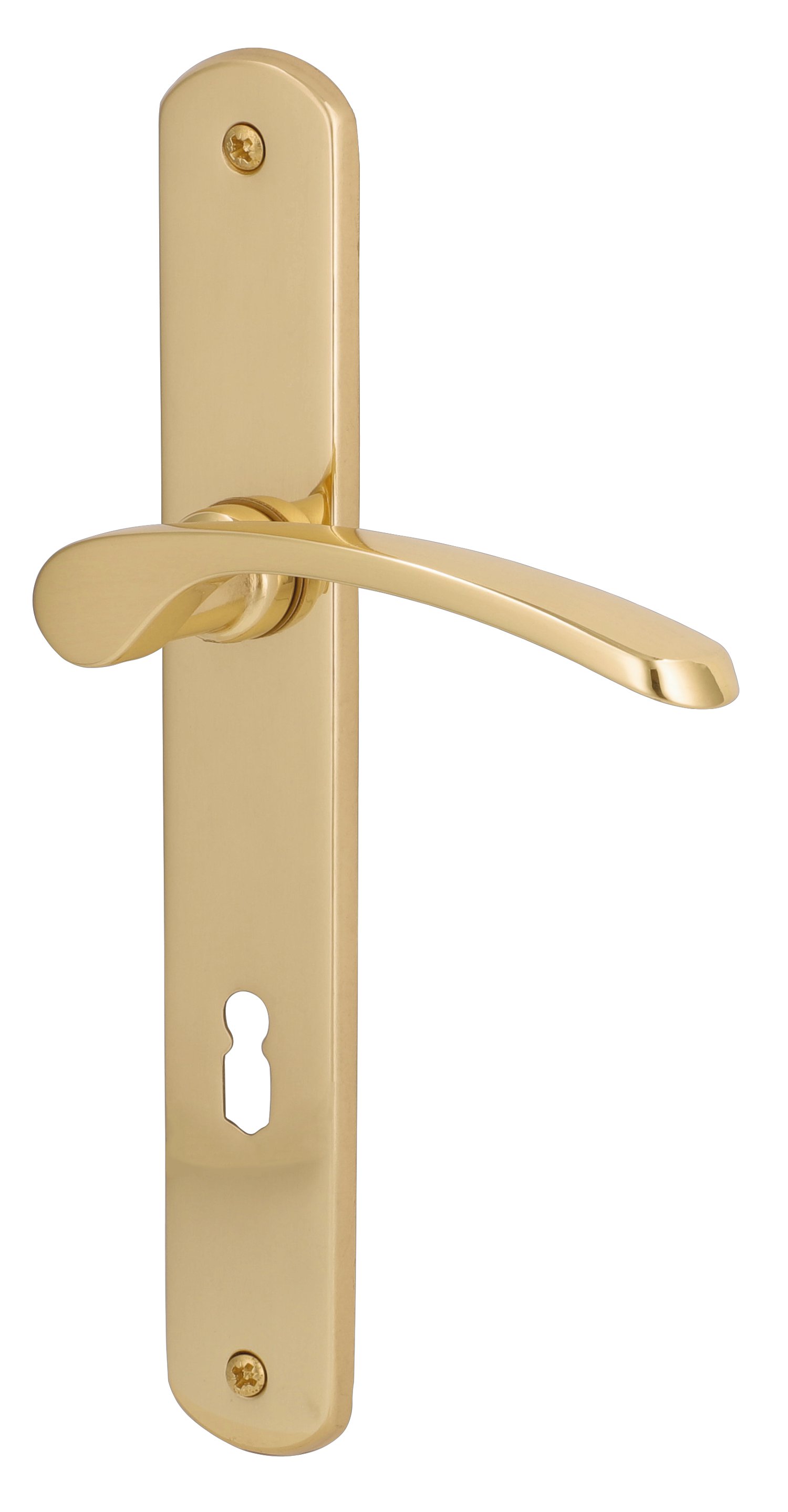 ALPERTEC Türbeschlag Amos-LS Messing poliert BB