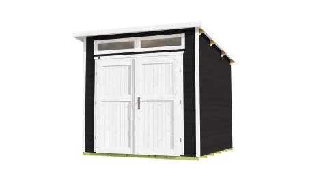 WEKA Gartenhaus 264 Anthrazit Größe 2