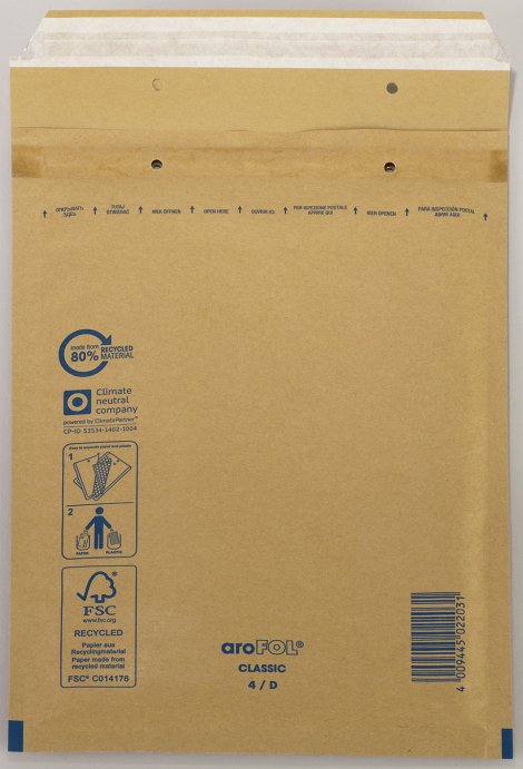 AROFOL CLASSIC Luftpolstertasche Classic Arofol Braun Gr. 4