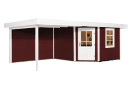 WEKA Designhaus 213B Schwedenrot Größe 1