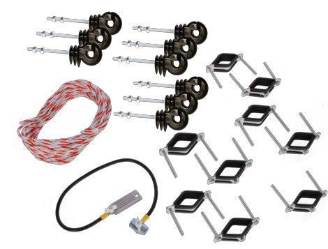 Elektro-Set für Weidetore zur Wolfsabwehr