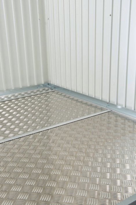 BIOHORT Alu-Bodenplatte A1 für AvantGarde® Gerätehaus 163,5x163,5 cm
