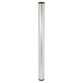 WAGNER Möbel-Designfuß Teno Stahl 60x800 mm