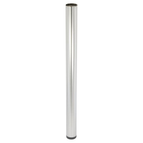 WAGNER Möbel-Designfuß Teno Stahl 60x800 mm