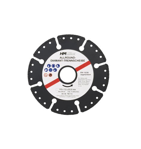 Diamant-Trennscheibe Allround Ø 125 mm