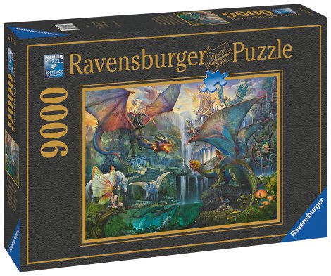 RAVENSBURGER Puzzle Zauberhafter Drachenwald
