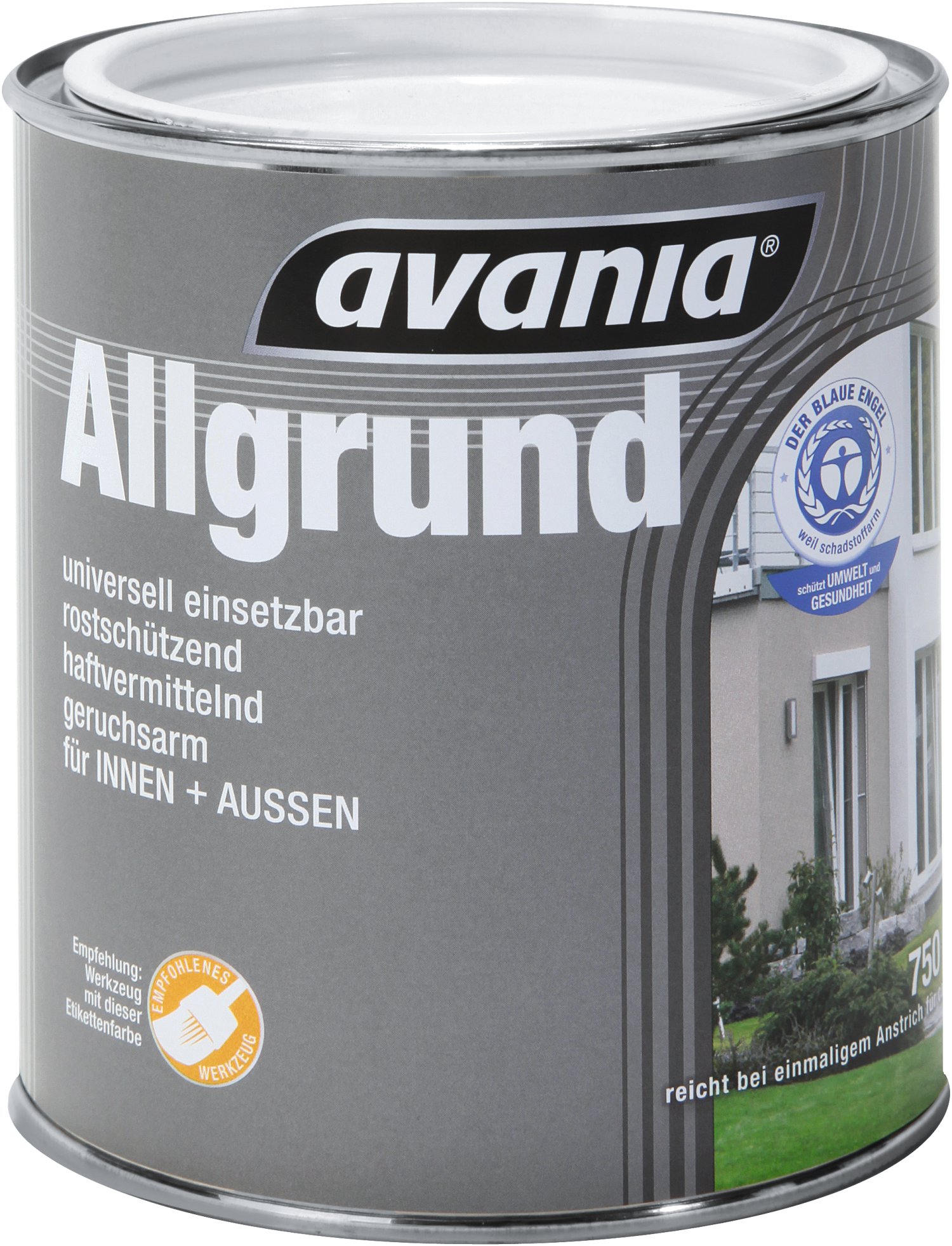 AVANIA Allgrund Grau matt 375 ml