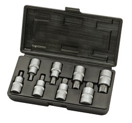 Einsatzkassette XZN Innenvielzahn 8-tlg.