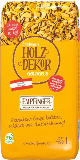 EMPFINGER Holzdekor Gold-Gelb Premium 45l