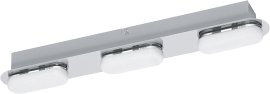LEDVANCE WIFI SMART + OBRIS Duplo LED-Bad Wandleuchte 45 cm, weiß
