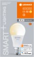 LEDVANCE Wifi-SMART+Classic LED-Lampe, E27 dimmbar EX 60W 9W/2700K, Warmweiß