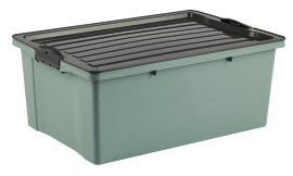 ROTHO Stapelbox Compact A3 anthrazit, 70 l