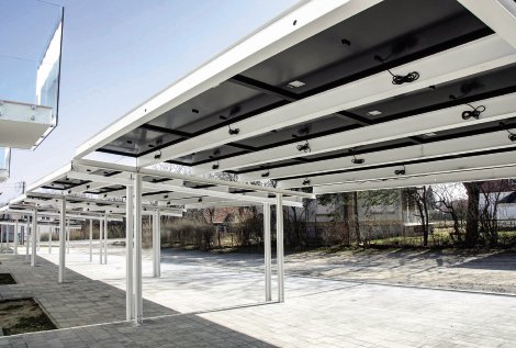 CASAFINO Photovoltaik-Carport S-Line PV-Modul