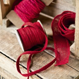 WINDHAGER Juteschnur 27 m, rot