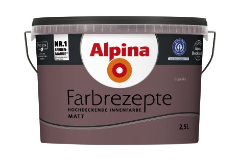 ALPINA Farbrezepte Cupcake 2,5 l