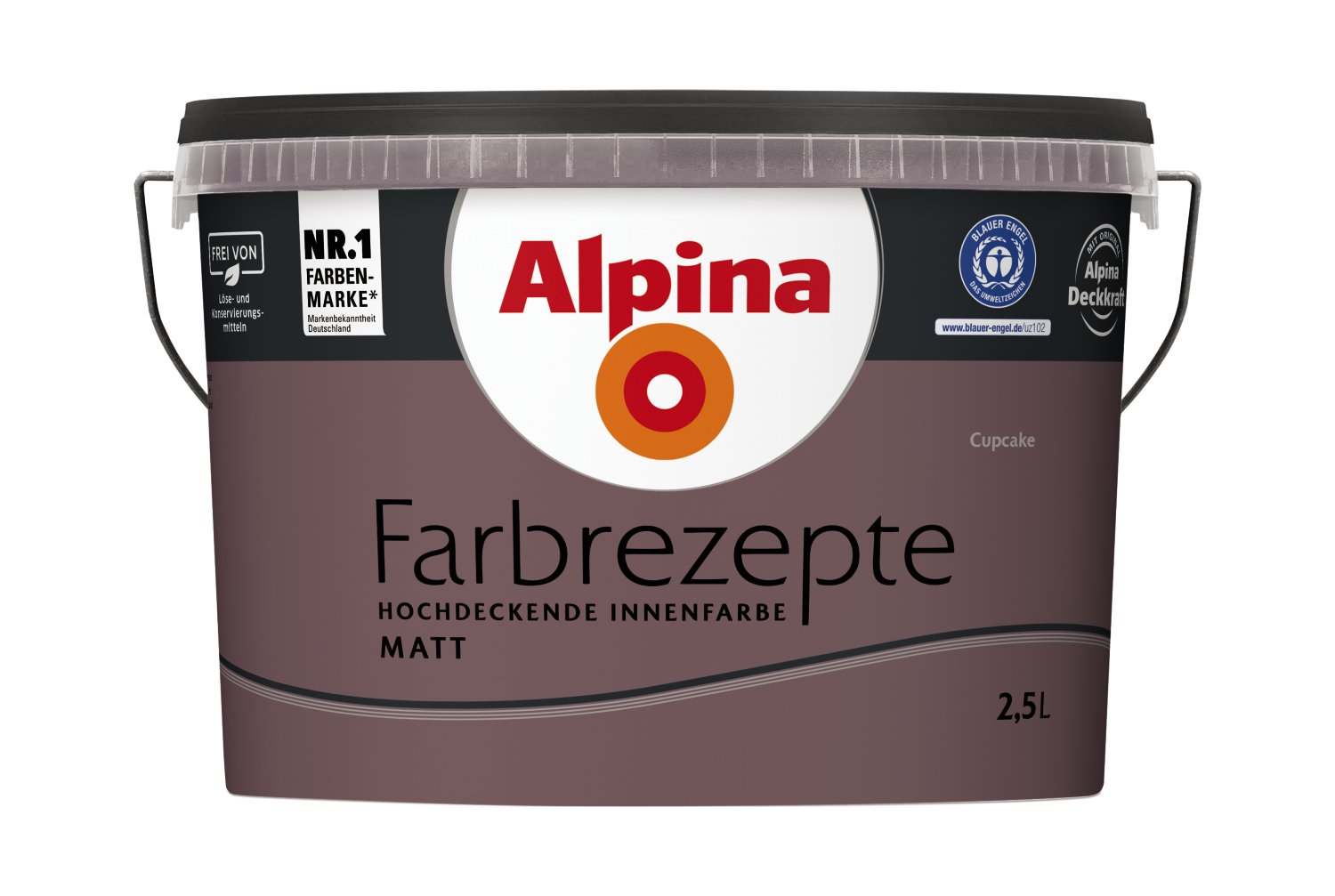 ALPINA Farbrezepte Cupcake 2,5 l