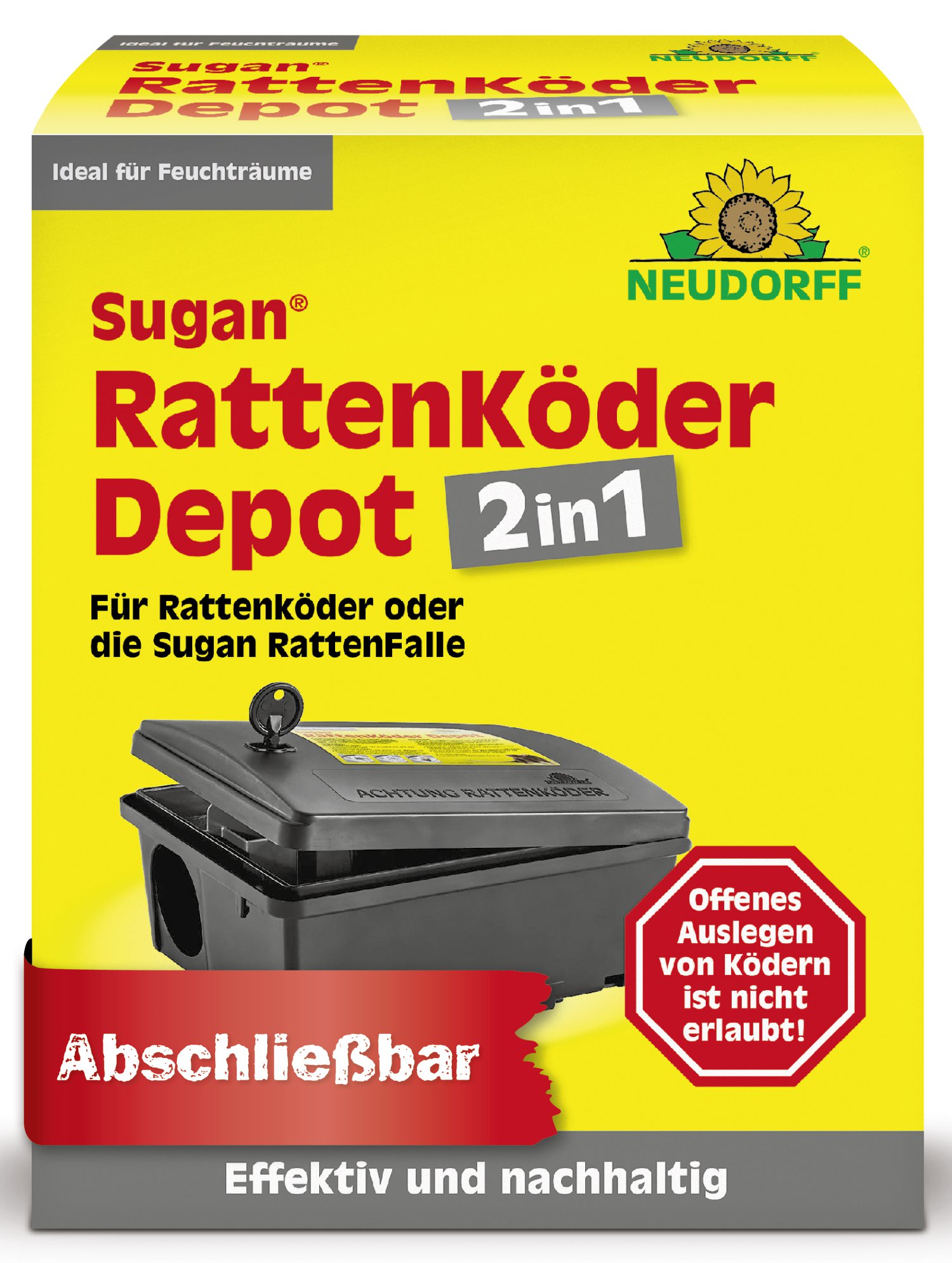NEUDORFF® Sugan Ratten- und MäuseStopp Depot