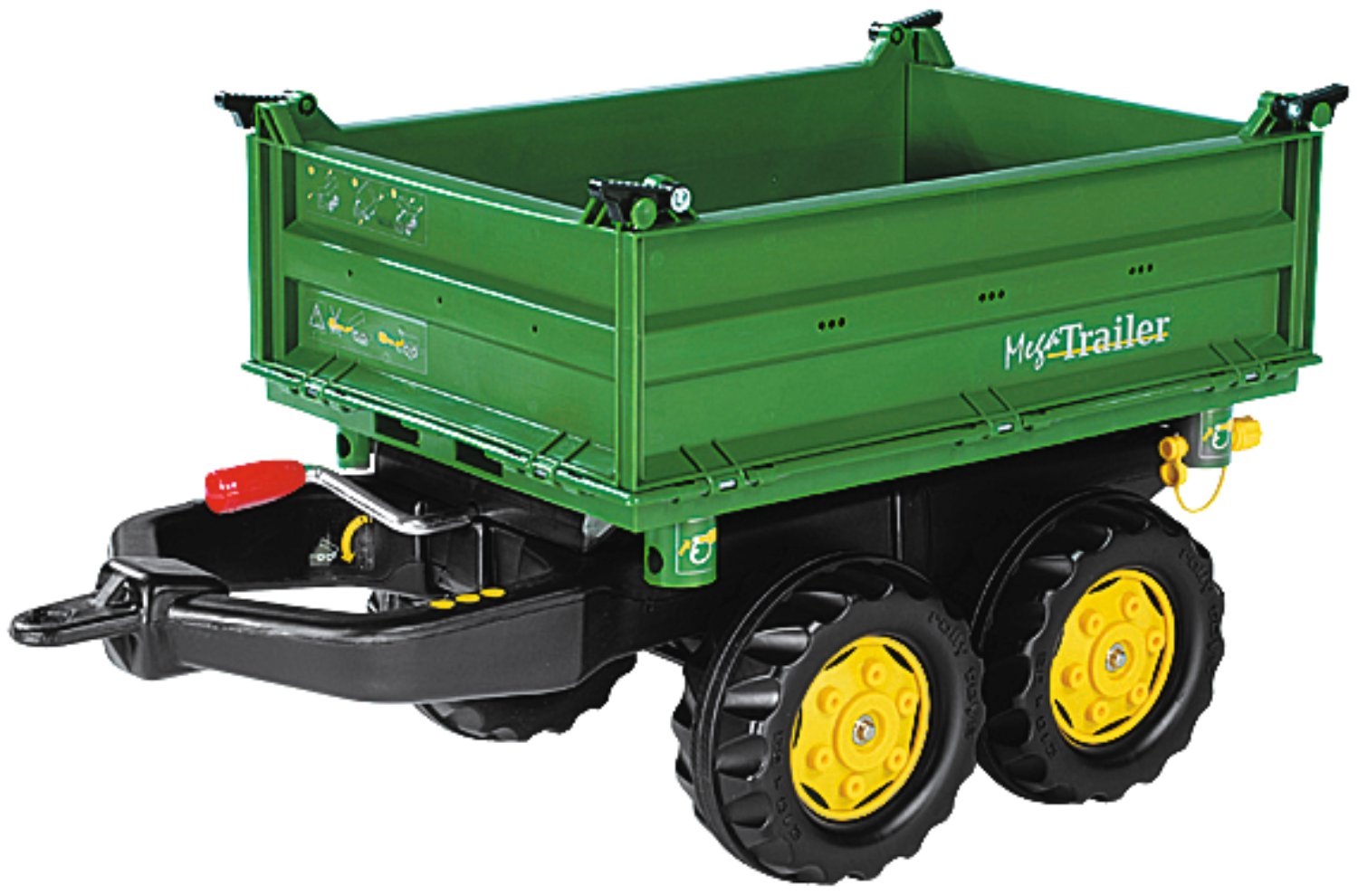 ROLLY TOYS Dreiseitenkipper Mega Trailer Grün