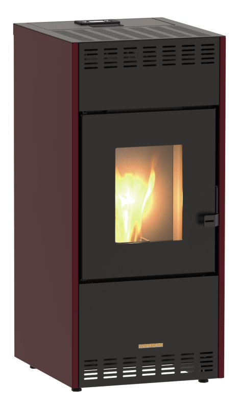 BLAZE Pelletofen Mareni Bordeaux